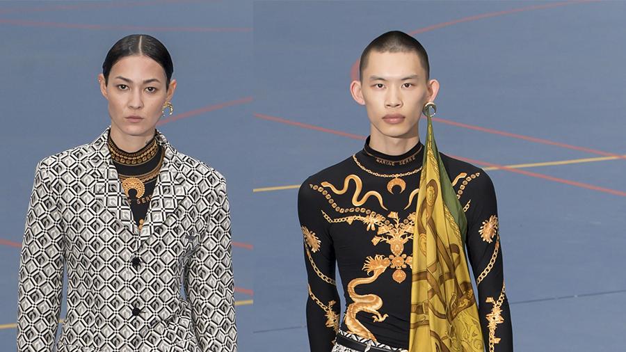 Marine Serre 2023春夏系列，剪裁夹克，坚韧清醒中多了紧身运动时尚