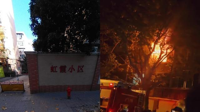 上海一女孩凌晨被烧死，现场另一女孩说出2字，官方称系人为纵火
