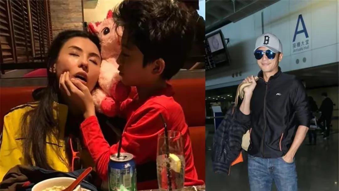 谢振轩跟父亲出门显差劲：脖子前倾，不帮谢霆锋背包，没独立能力