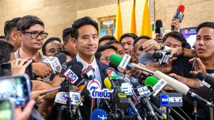 披塔：若第二轮仍无法当选，将支持为泰党候选人