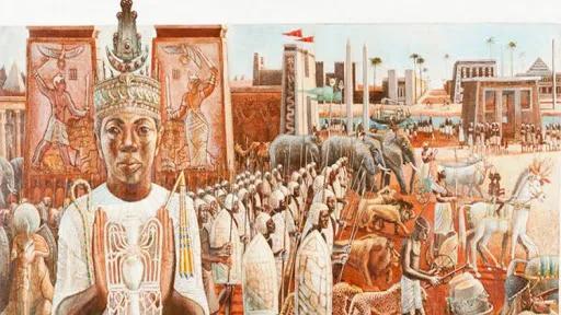 努比亚王朝在古埃及文明中的地位和作用