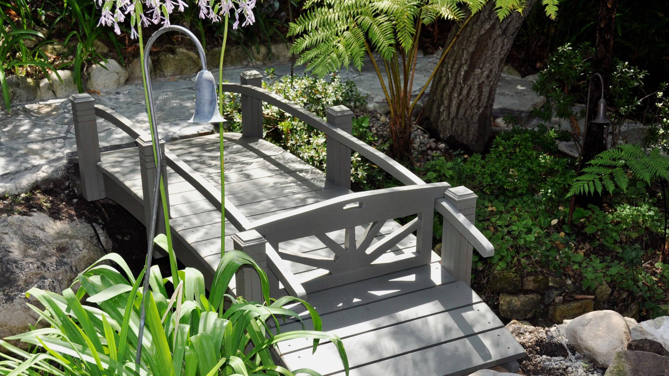 25款绝美的庭院小桥，让你的庭院更上档次