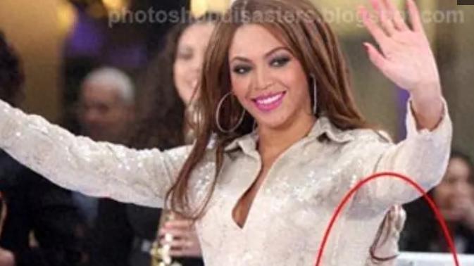 修图事故：贝嫂杂志大腿都能少块肉，关晓彤的7指算啥？