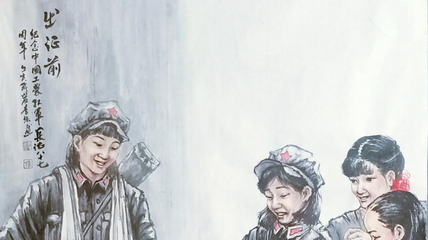 李强画家感悟生命，热爱生活，潜力和学术价值并存的创作人才