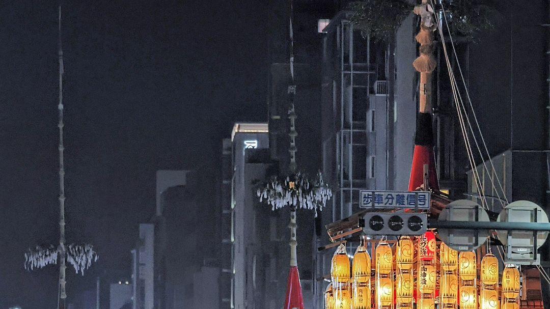 【京都夜景】璀璨祇园祭，夜晚京都绽放别样魅力！限时独家揭秘！