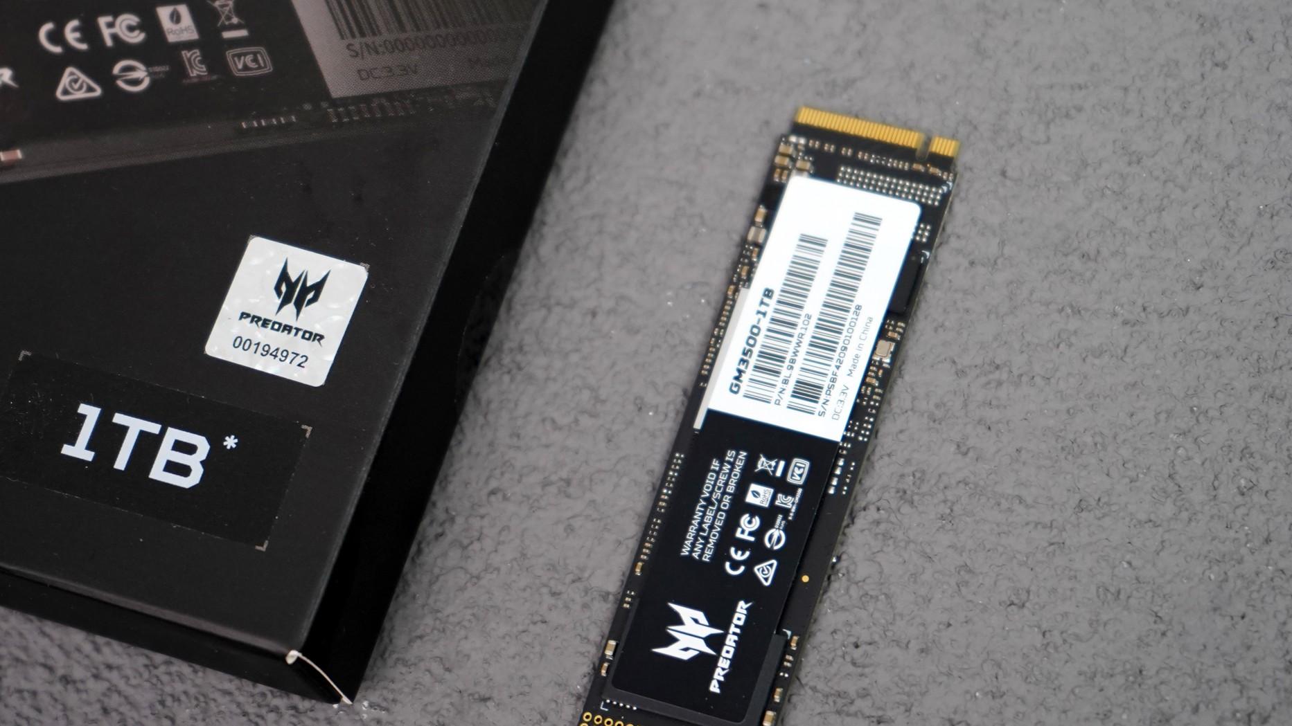 宏碁掠夺者GM3500 1TB SSD评测：主流装机平台的好选择！