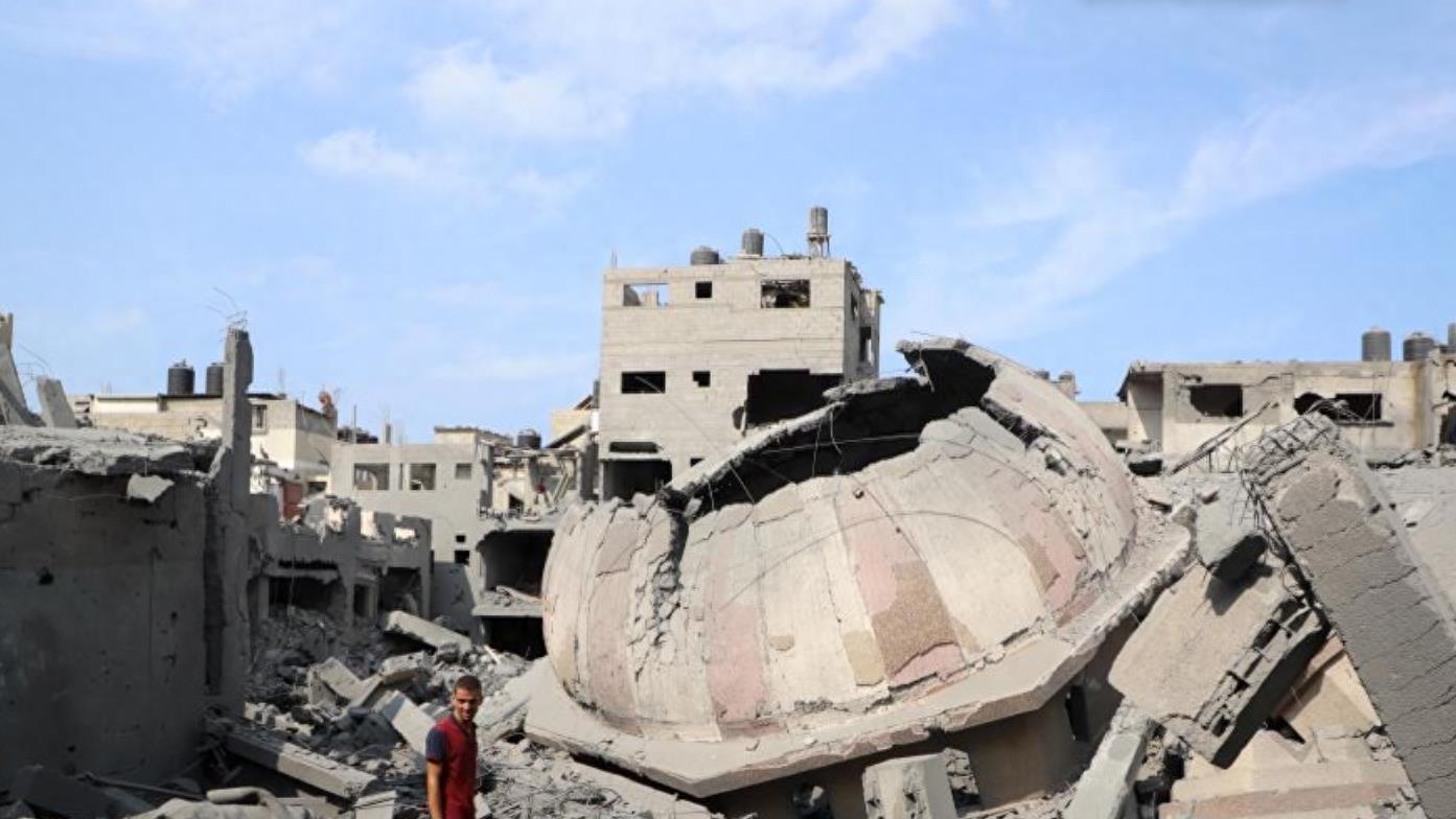 美双航母赶往地中海，中国帮以色列还是巴勒斯坦？王毅高情商表态