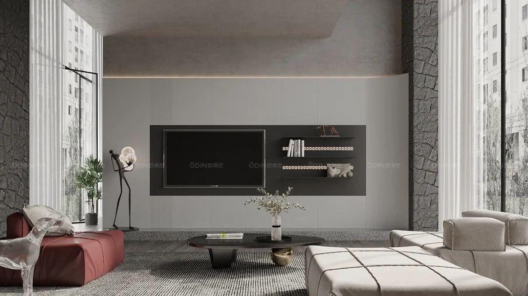 护墙板+定制柜组合，颜值绝绝子！