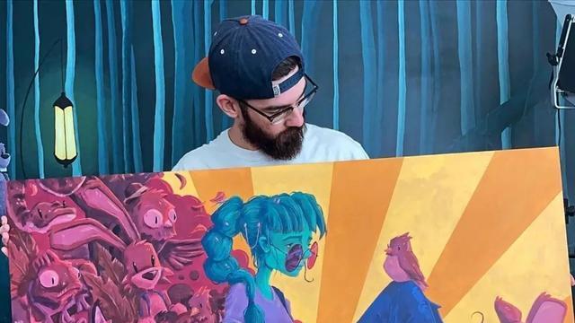 挑战一个月时间，连画31幅创意插画，结果亮眼极了