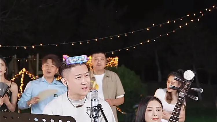 曹云金户外直播人气再创新高！与李菀儿合作《探清水河》惊艳全场