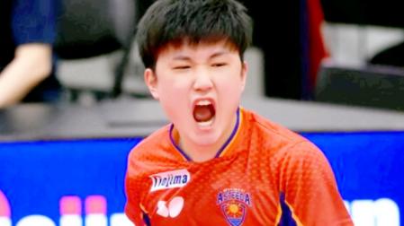 世界冠军惨败，张本智和成为新一代乒乓球巨星！
