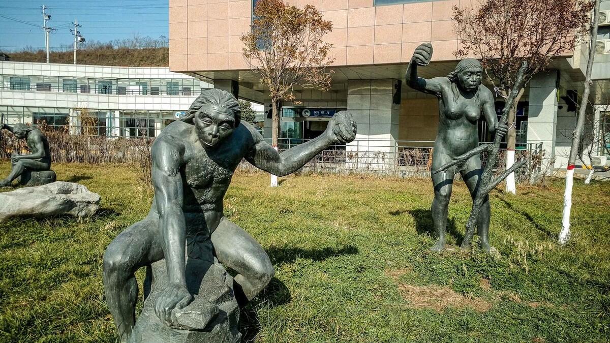 蓝田人3粗糙石器的使用者