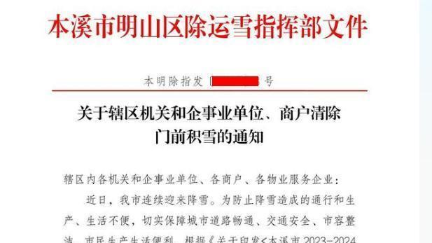 28亿外包环卫除雪不佳，商户不清雪要被罚款？网友：为啥外包？