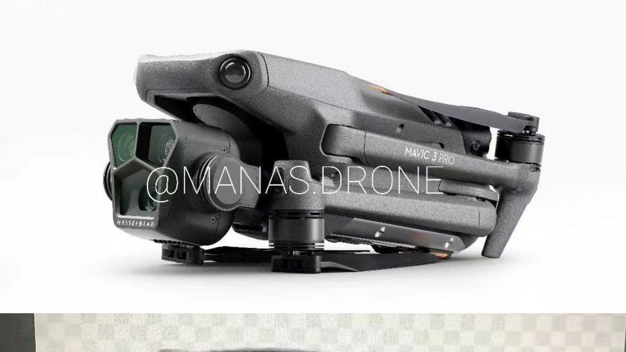 大疆Mavic 3 Pro无人机曝光：升级三摄镜头、增加超广角