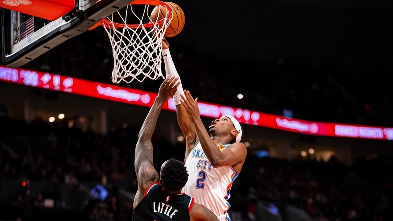 雷霆三杀开拓者！亚历山大44分7助 利拉德空砍38+9雷迪什首秀11分