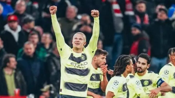 曼城客场 1: 1 拜仁慕尼黑，总分 4: 1 晋级四强将战皇马!