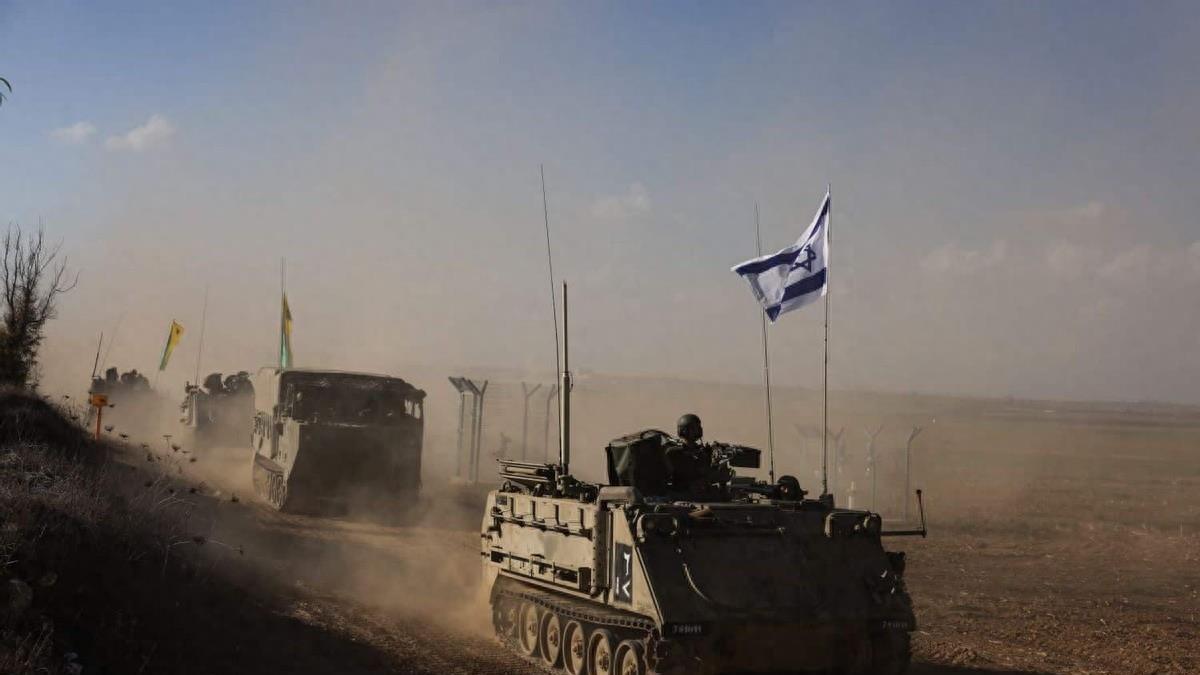 把以军放进来打，4万哈马斯转入地道，坦克包围城区，谁也别想走