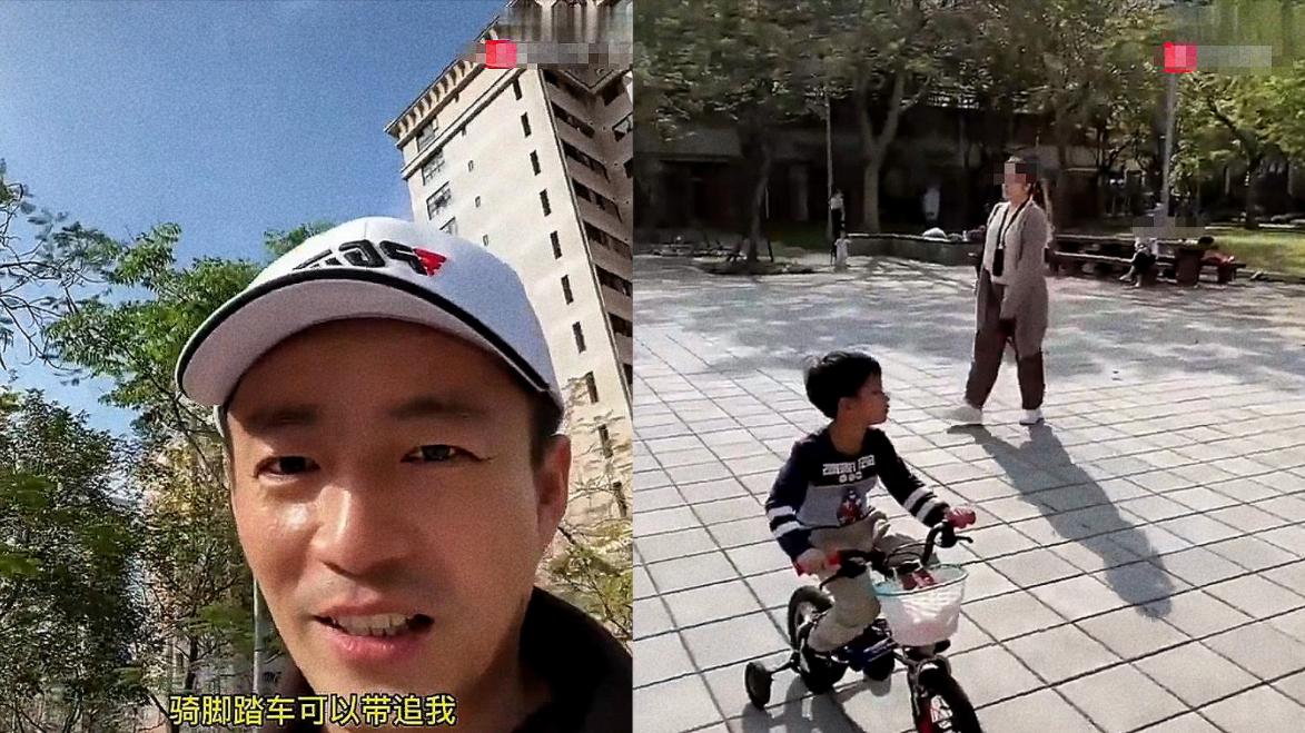 汪小菲被曝将儿子接回京，遛娃照意外泄露豪宅位置，不管女儿了？