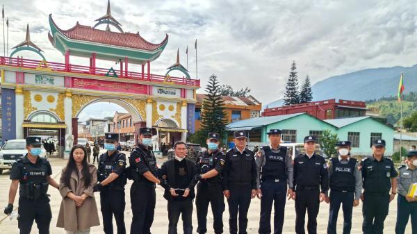 缅北电诈头目明学昌自杀死亡，明国平、明菊兰、明珍珍3人被抓获后移交我方