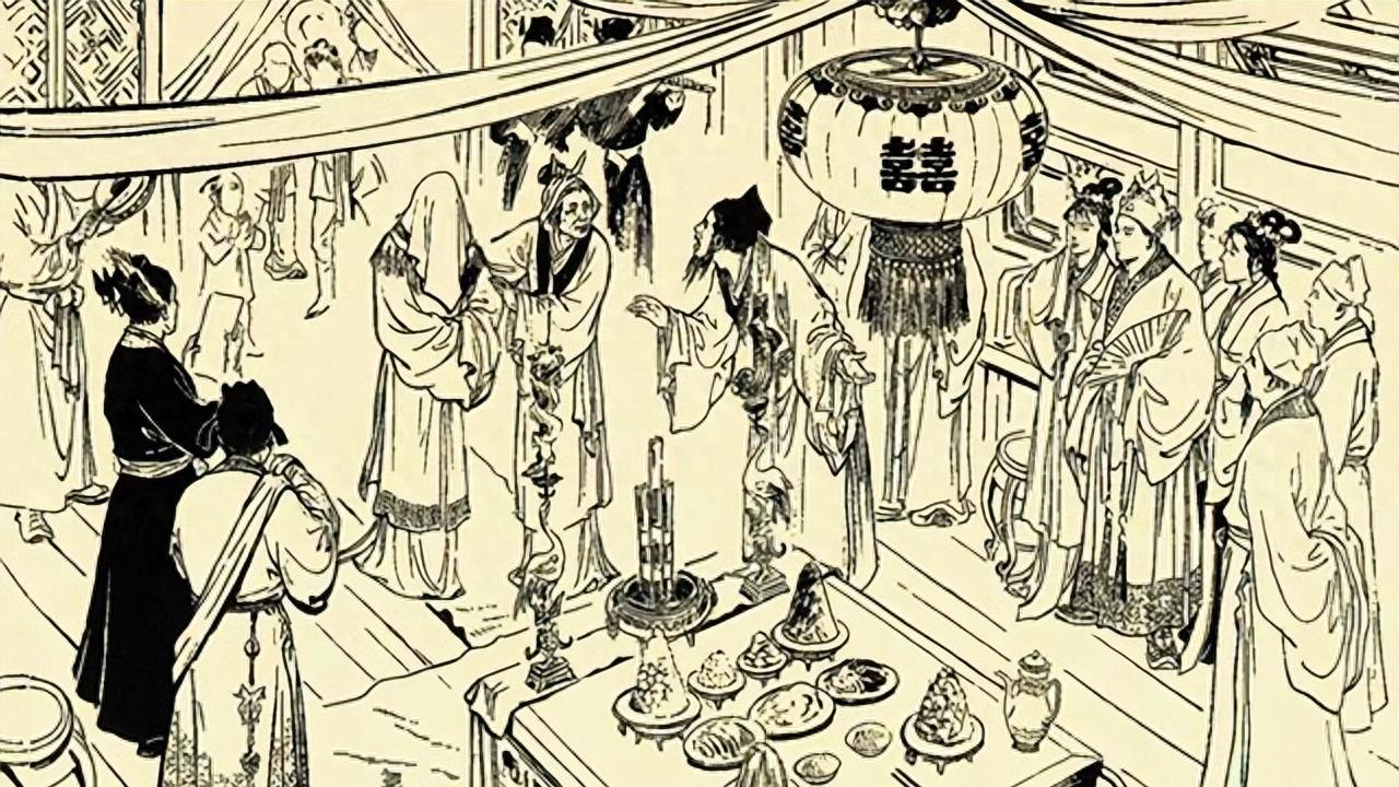 民间故事：傻子成亲，岳父算计他，乞丐：盖头底下不是人