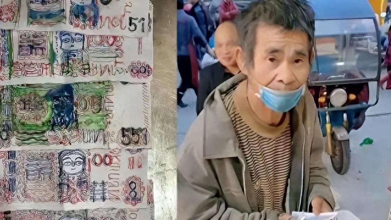 大爷用手绘钞票买面十年，意外去世，店家：我每天都在等他