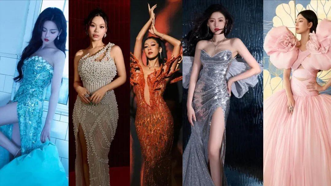 上海这夜，被“消失”2年的万茜惊艳，从不穿暴露礼服却艳压群芳