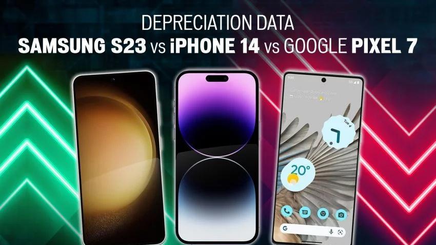 三星Galaxy S23系列手机贬值速度比iPhone14系列快1.4倍