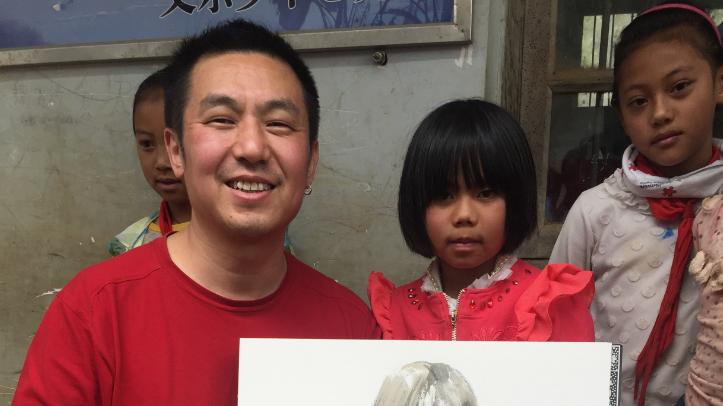 圆明园春泽斋付爱民中国肖像微型艺术展