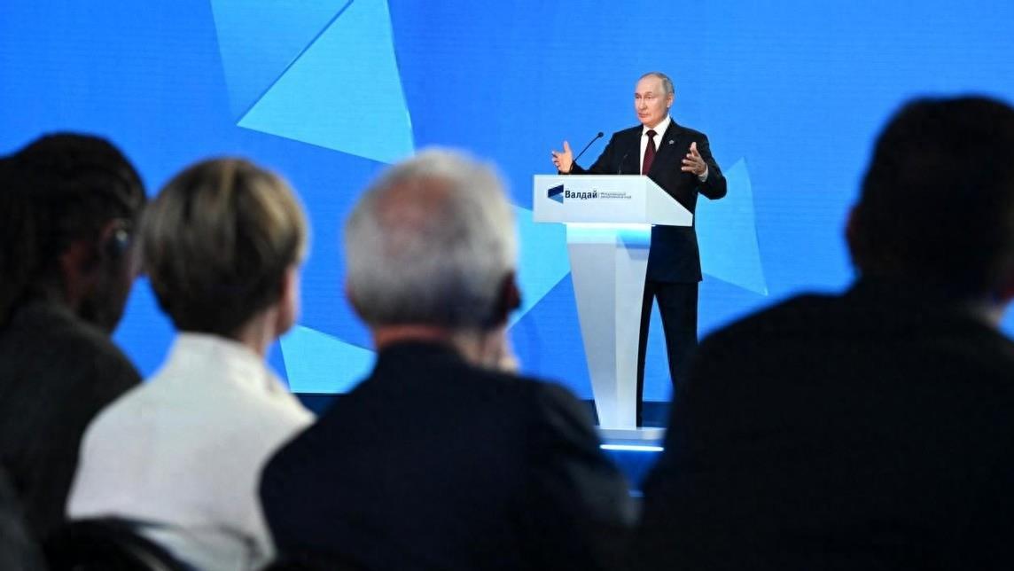 普京讲话一针见血！西方不愿中国崛起，必须把俄打趴不能东山再起