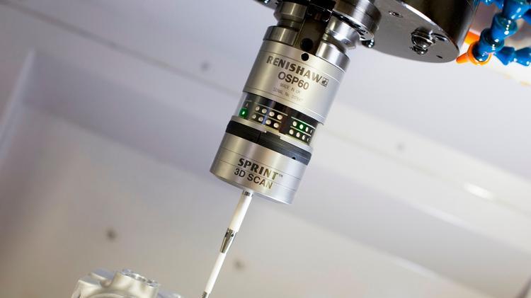 CNC探头在线测量CNC机内测量雷尼绍测头测量加工中心测头测量方案