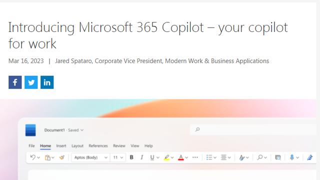 微软深夜放大招，几亿“打工人”惊喜又害怕！一键PPT，几秒出表格，人均AI助手的时代来了？