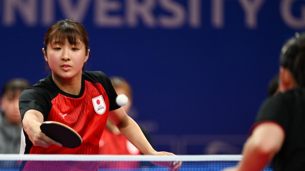 国乒女单锁定决赛席位！钱天一4：1淘汰同胞，国乒下半区全军覆没
