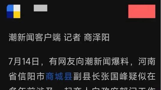 河南信阳一镇长涉受贿，无损跨县升任副县长