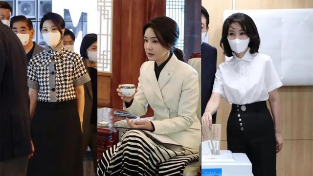 学习韩国第一夫人穿搭：运动鞋不是裙子的最佳搭配，简约风更优雅