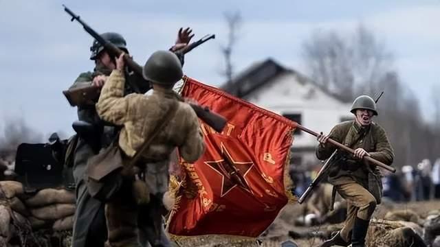 维堡——彼得罗扎沃茨克战役，苏联红军战士的进攻态势分析