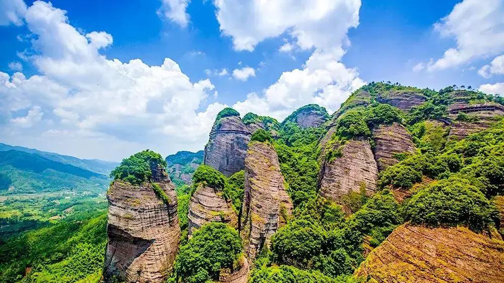 广州出发-江西4天游，打卡南武当桃花+上堡梯田油菜花+ 三百山