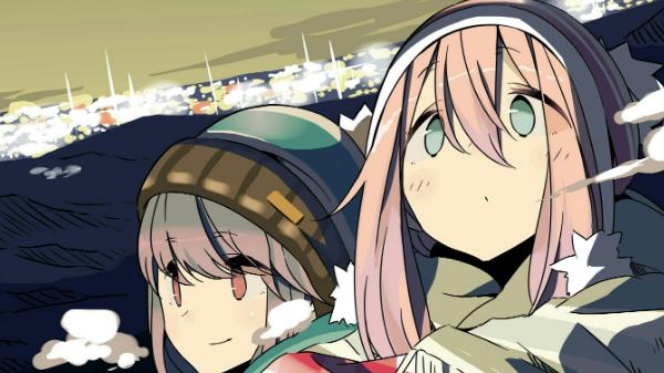 摇曳露营，青春主题的动漫，唯美画面展现自然之美