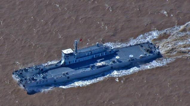 俯俯生威！海军现役主力舰俯视图集！视角罕见！