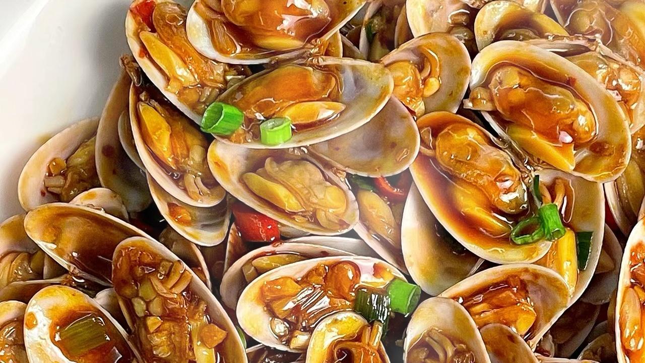 海鲜控必尝！家常辣炒花甲，简单易学，香辣过瘾