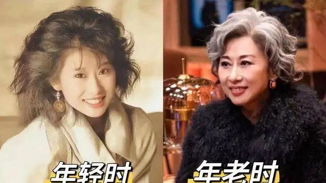 63岁叶倩文长这样了？一头白发，自然美老去，与科技脸差距一目了然！