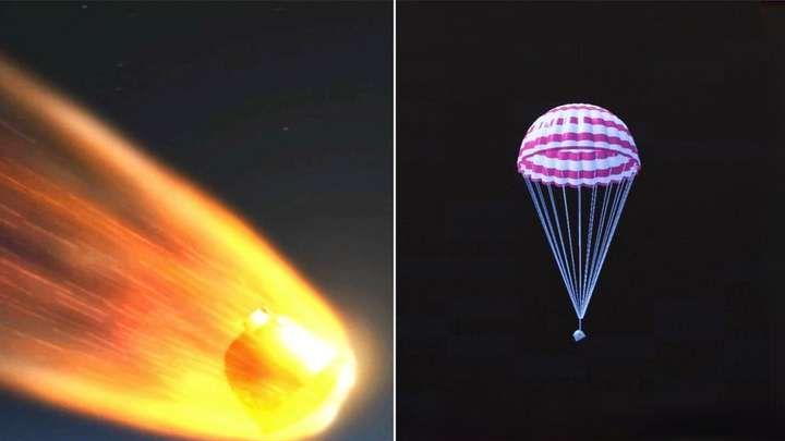 惊险11公里，嫦娥六号返回地球，"打水漂"减速，过程太震撼