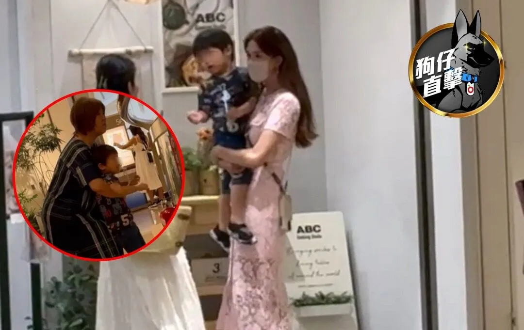 林志玲和婆婆罕见同框带娃，未请保姆帮忙照顾，2岁儿子被赞像妈妈