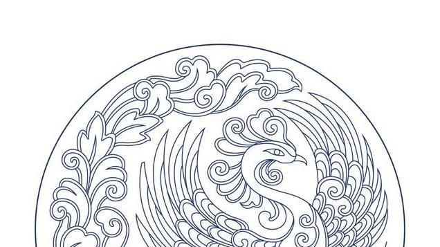 中华纹样｜云凤纹+草凤纹