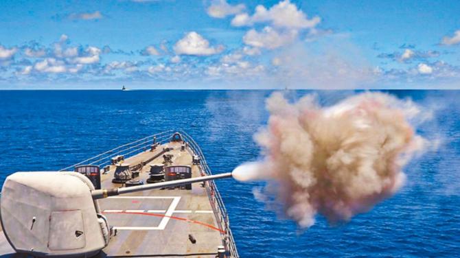 几个意思？台军宣布在金门海域实弹射击，将对周边海空域进行管制