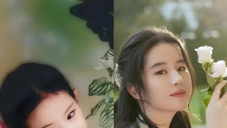 明星小时候与长大后的对比图，貌似神态都没变！