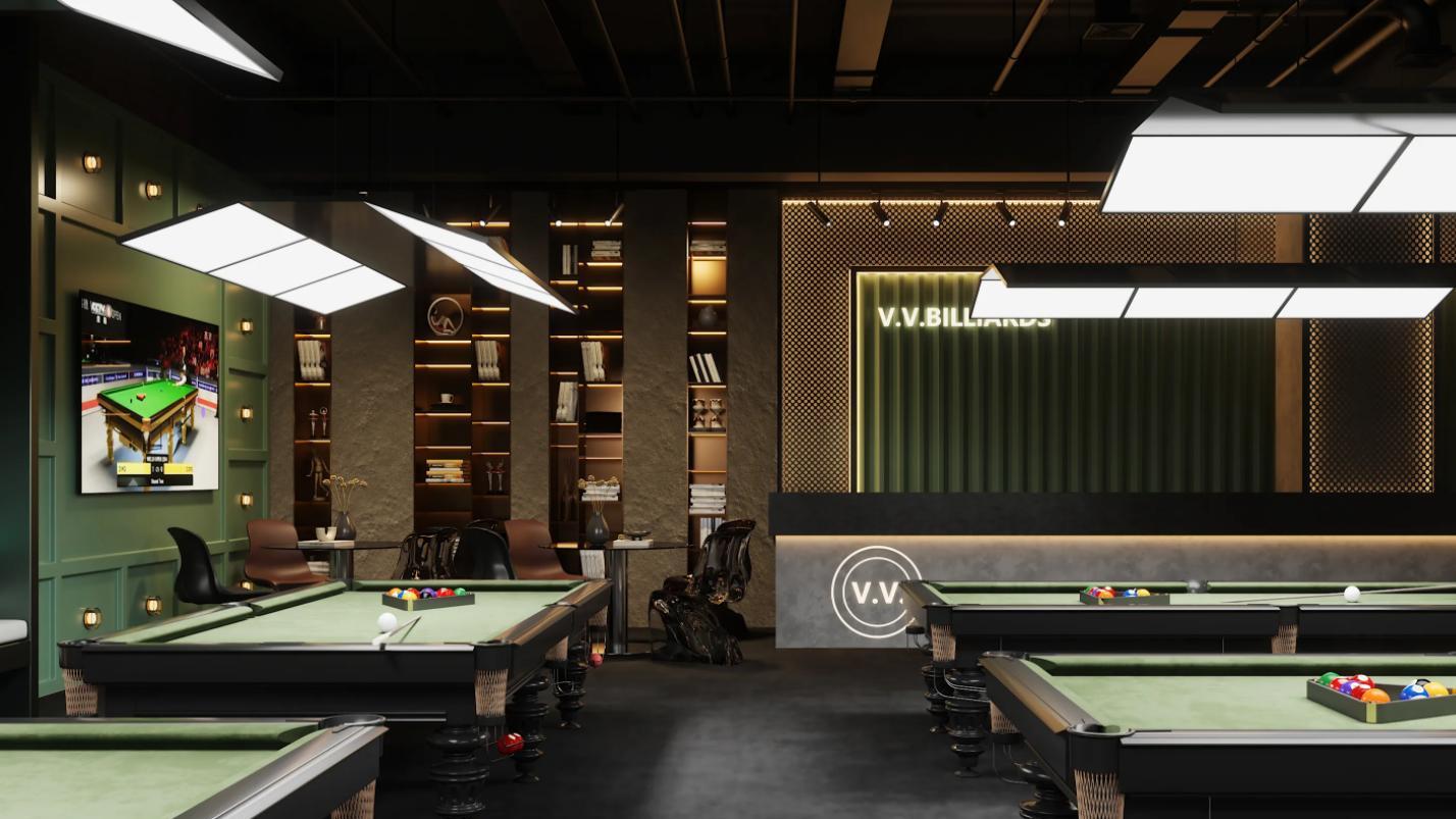 合肥台球厅装修设计手册：打造竞争优势的秘诀