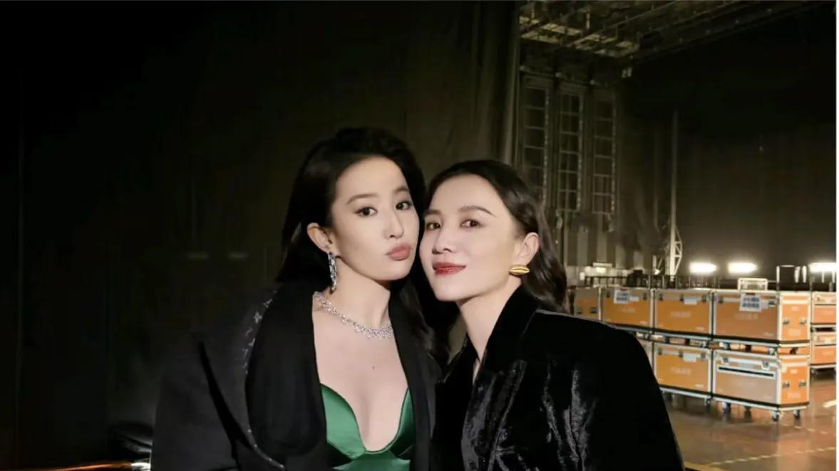 笑死，44岁宋佳与37岁刘亦菲同框比美，敌不过40岁向佐的“妖娆”
