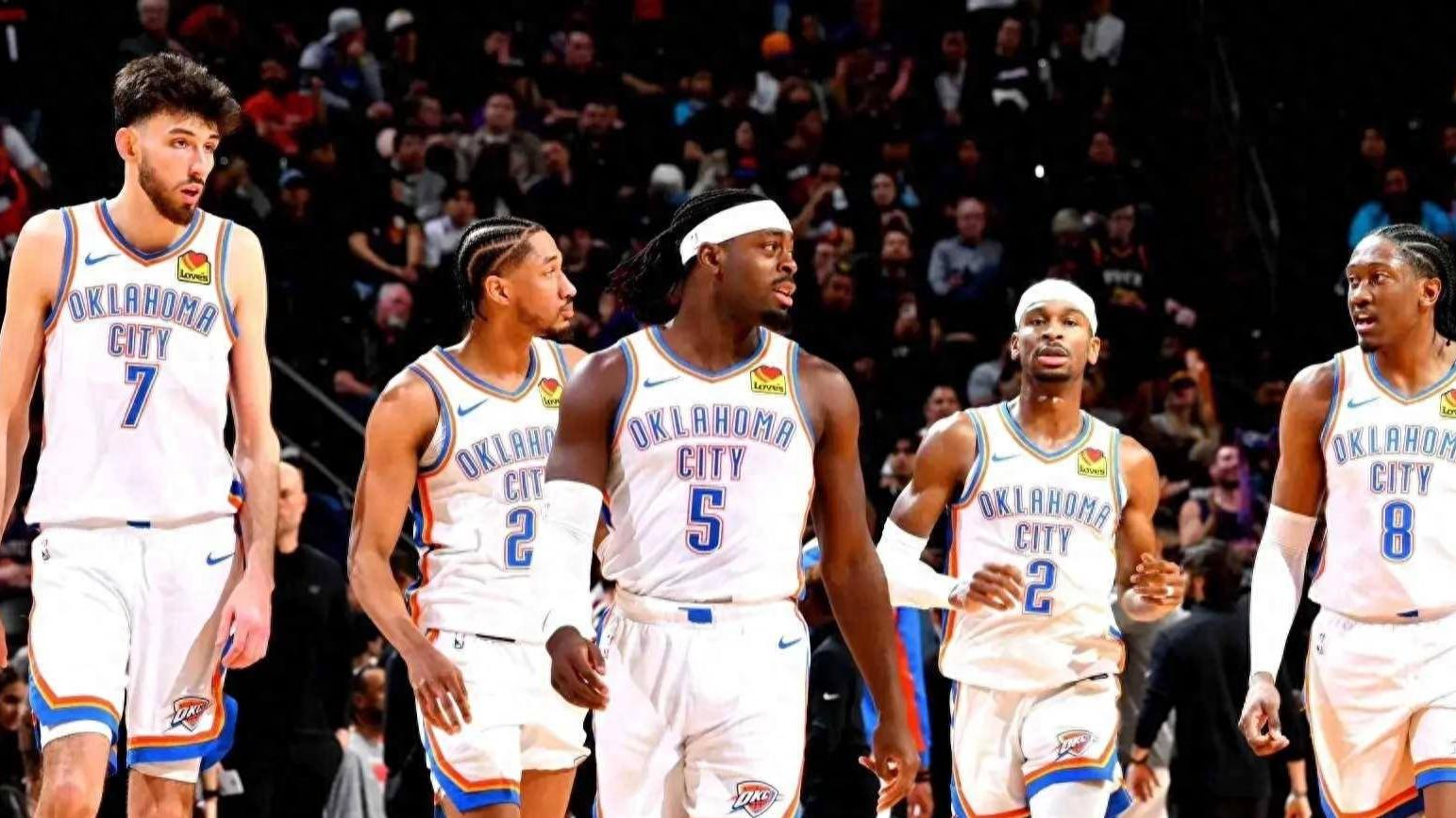 NBA西部排名乱成一锅粥 雷霆斩落勇士 火箭第2 灰熊第4 太阳第9