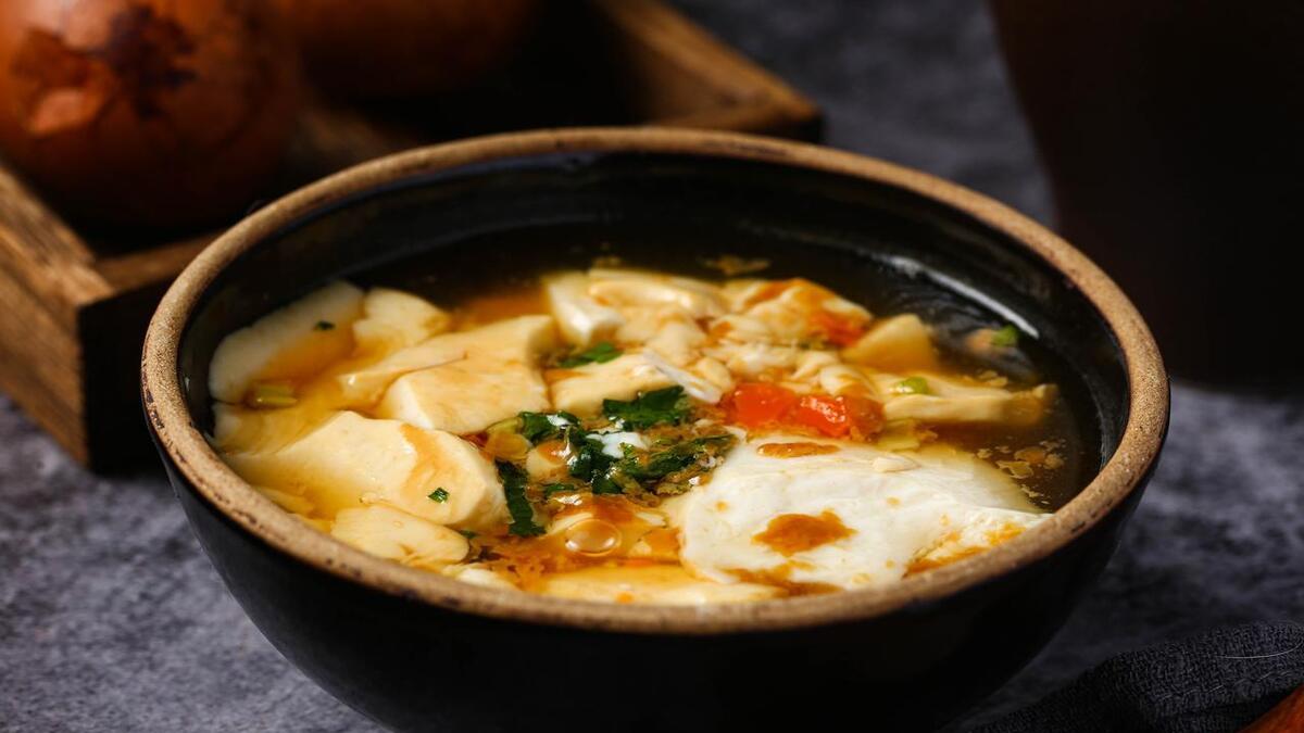 豆腐脑怎么做才好吃？教你一个小窍门，好吃到停不下来