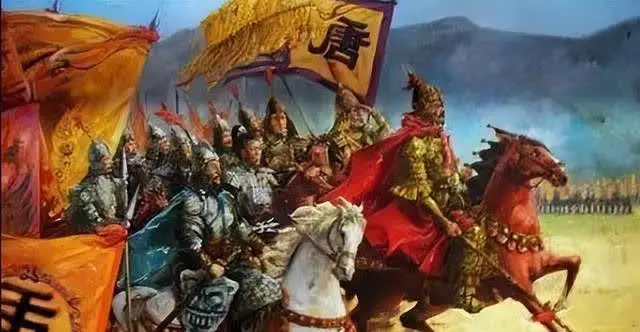 李自成与清兵